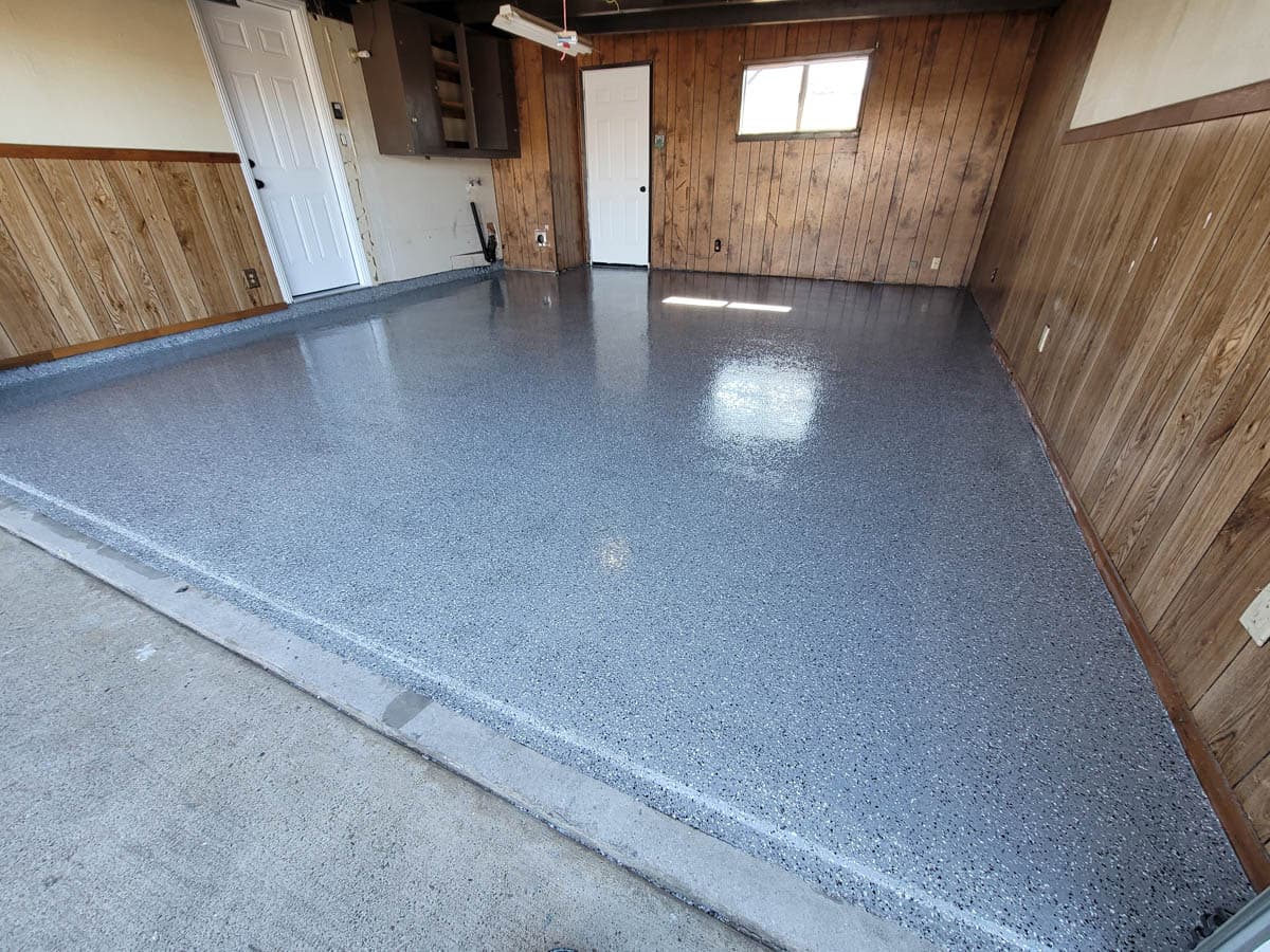 Epoxy flakes project