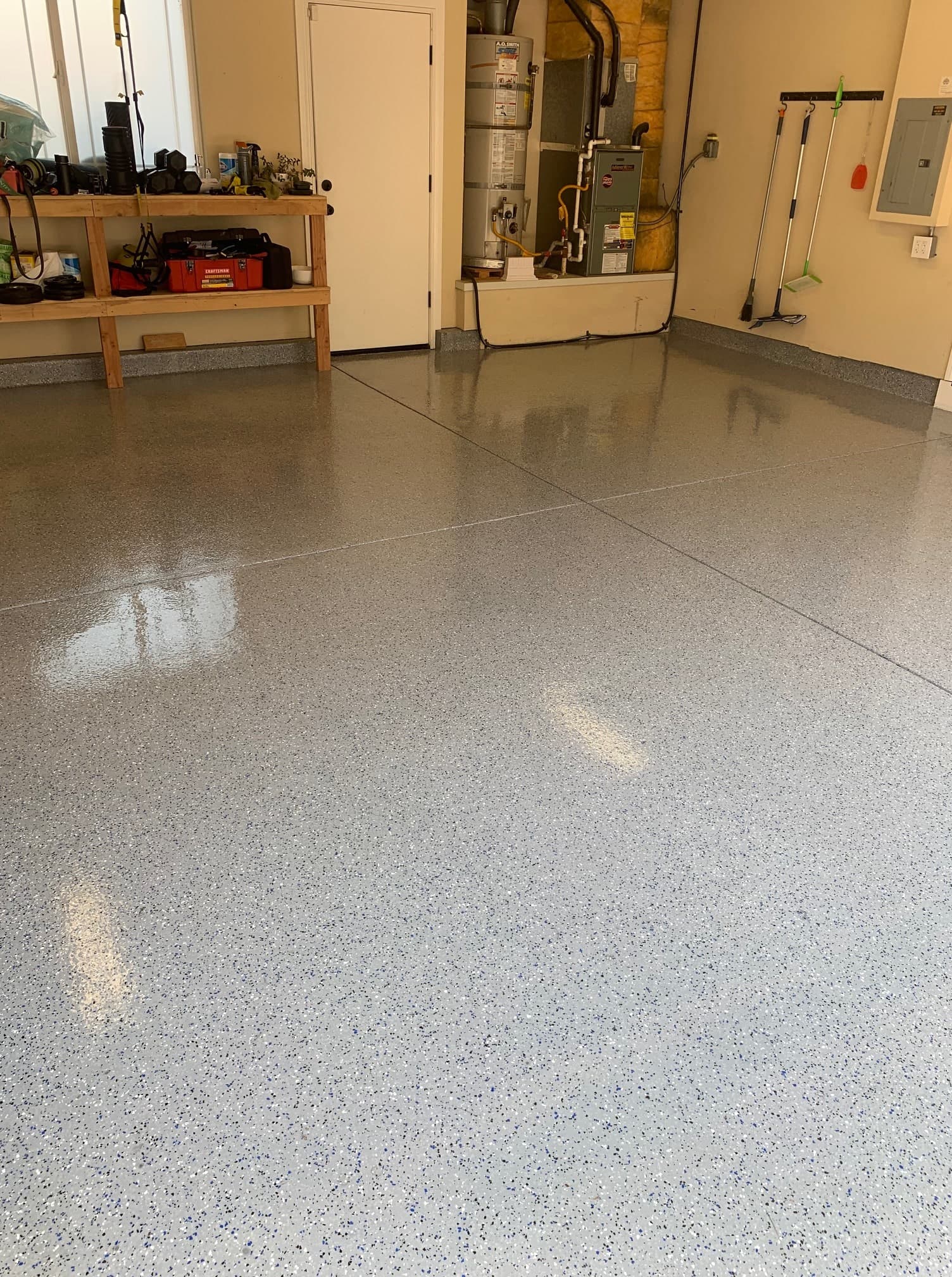 Polyaspartic coating finish